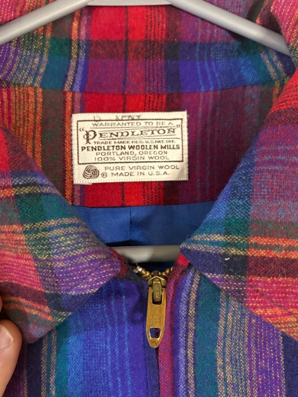 Vintage 1970’s Ricky Jacket - Pendleton - Size Large - Picture 5 of 10